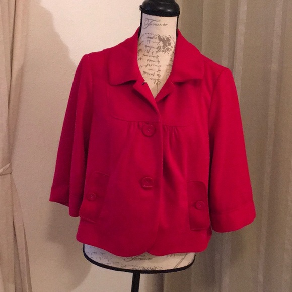 Willi Smith Red Jacket - Picture 1 of 8